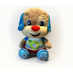 Fisher-Price Laugh & Learn So Big Puppy, Large 18"Musical Plush Toy Working Cond